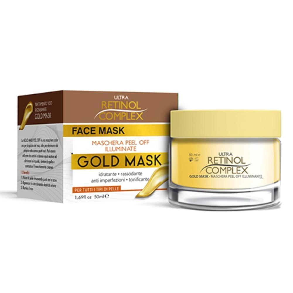 ultra retinol retinol complex maschera illuminante gold mask 50ml 232 - foto 1