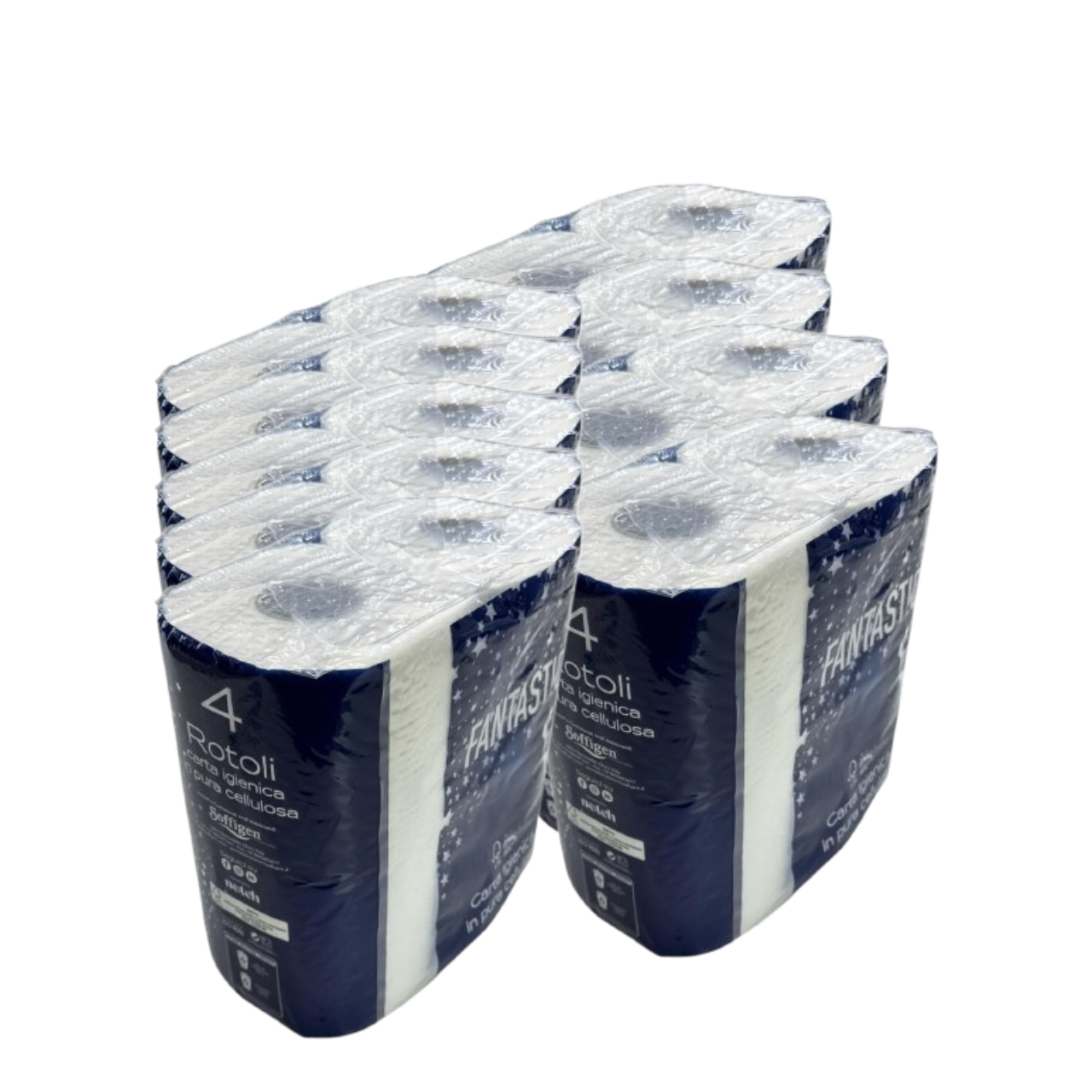 Fantastic Carta Igenica 36 Rotoli 3 Veli 9 Pacchi Da 4 PZ 