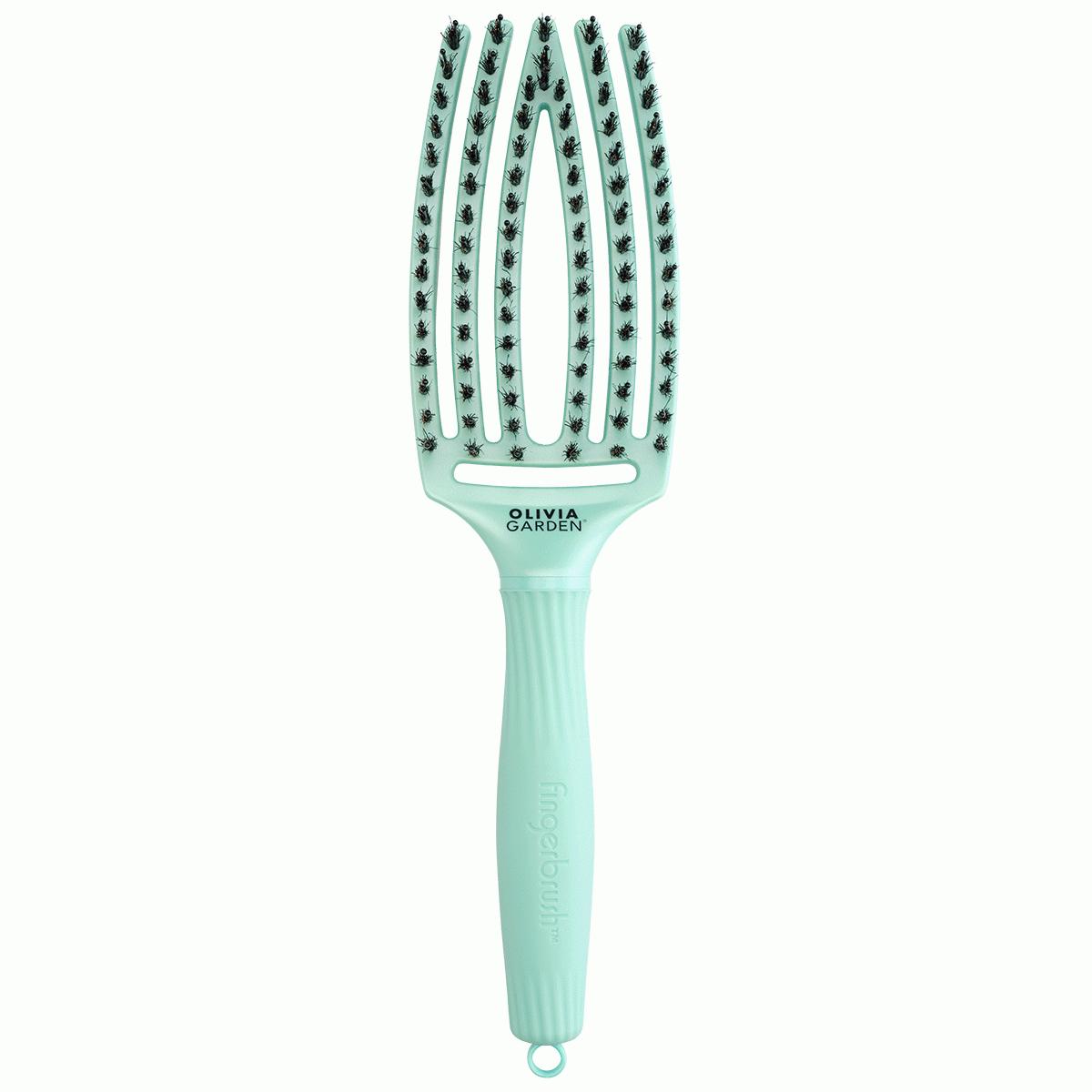 Olivia Garden Spazzola Finger Artic Teal Me 41897