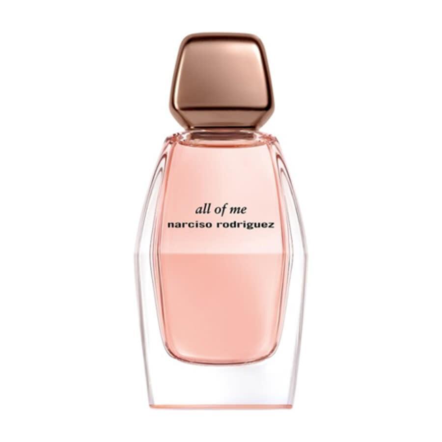 Narciso Rodriguez E.D.P. Narciso All of Me 50 ml, flacone di vetro trasparente con liquido rosa, tappo quadrato in rame