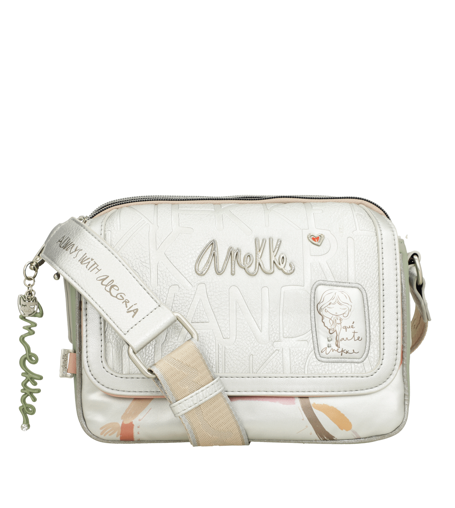 Anekke Borsa a Tracolla in Canvas Rivestito 40603-349