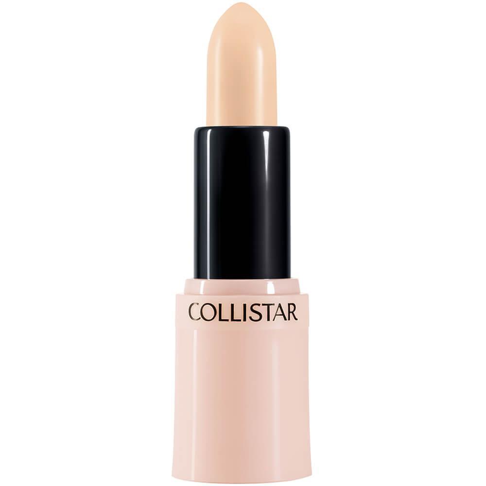 Rossetto Collistar in stick colore beige nude con cappuccio nero e corpo rosa chiaro