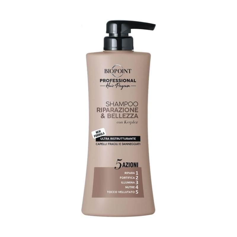 biopoint bio point pr shampoo riparazione&bellezza 400ml pv15124 - foto 1