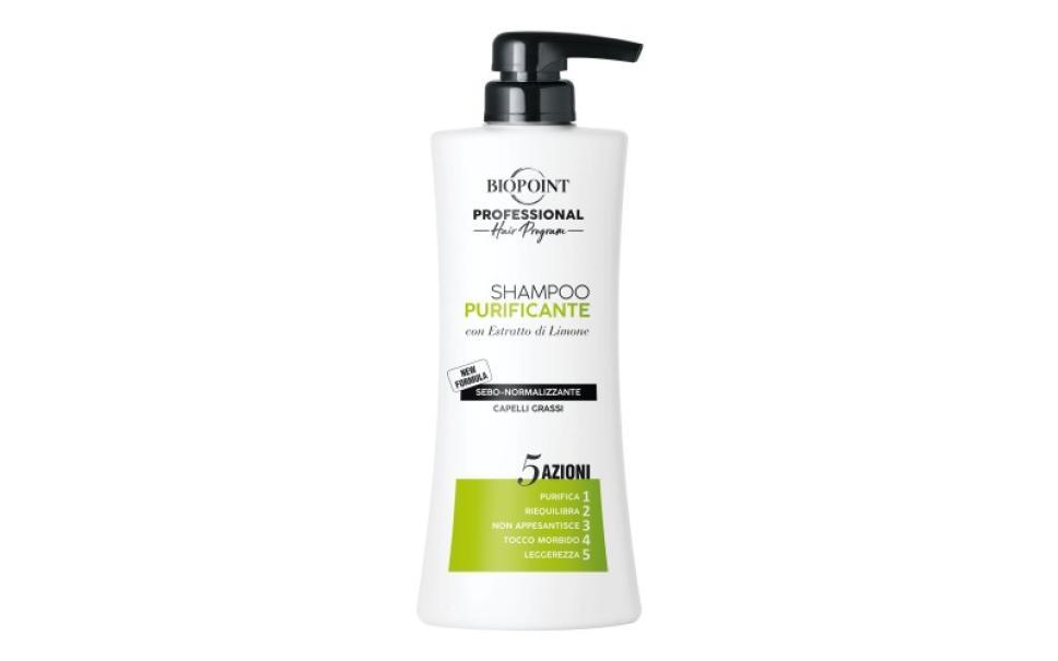biopoint bio point pr shampoo purificante 400ml new pv03621 - foto 1