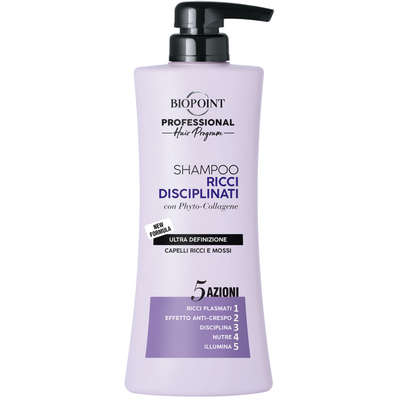 biopoint bio point pr shampoo ricci disciplinati 400ml pv03321 - foto 1