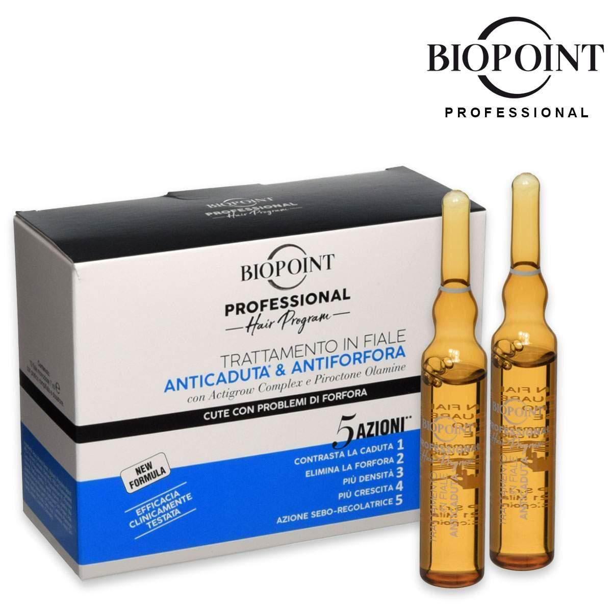 biopoint bio point pr fiale anticaduta-forfora 10x7ml pv05721 - foto 1