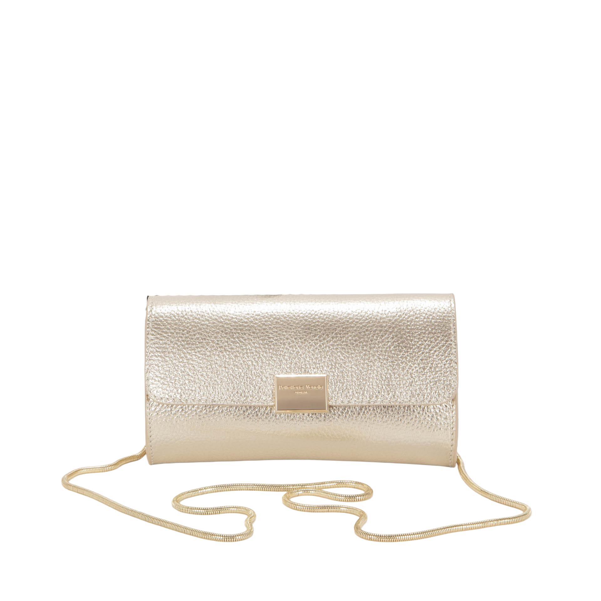 pelletteria veneta pelletteria veneta clutch piccola in pelle marmellata laminata linea shimmer platino v25502-platino - foto 1 pelletteria veneta pelletteria veneta clutch piccola in pelle marmellata laminata linea shimmer platino v25502-platino - foto 1
