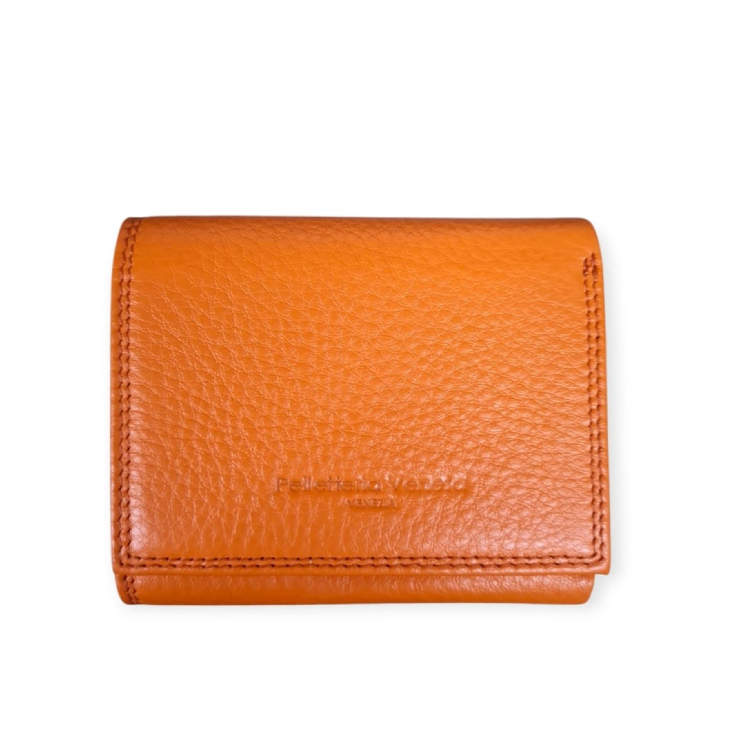 pelletteria veneta pelletteria veneta portafoglio arancio pfv1518-aran - foto 1