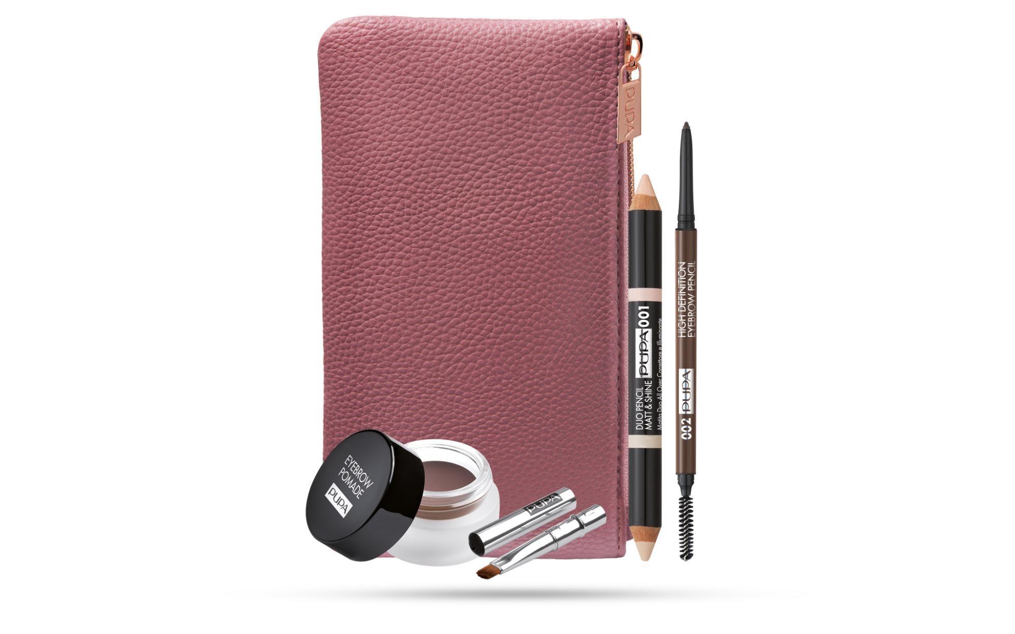 pupa pupa eyebrow professional kit brown - foto 1