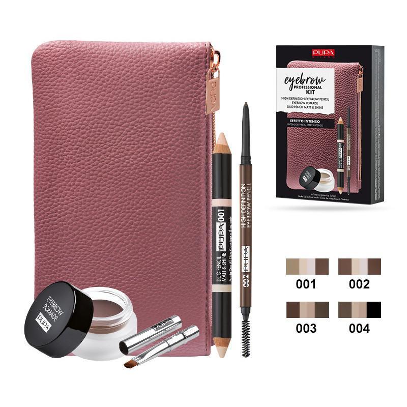 pupa pupa eyebrow professional kit dark brown - foto 1