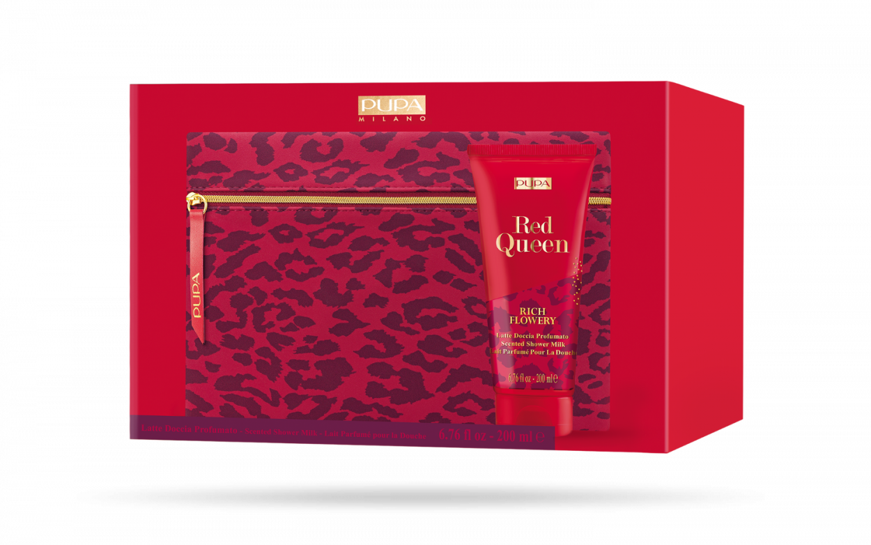 pupa pupa kit red queen latte doccia 200ml - foto 1