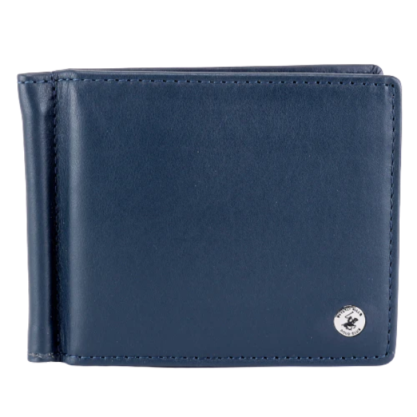 polo club beverly hills polo club portafoglio uomo in pelle bh-1733 blu - foto 1