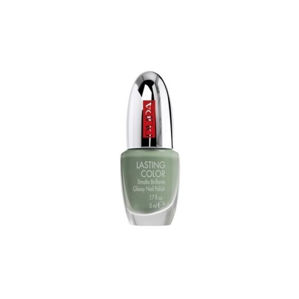Smalto PUPA Lasting Color N.900, flacone verde/grigio con tappo trasparente