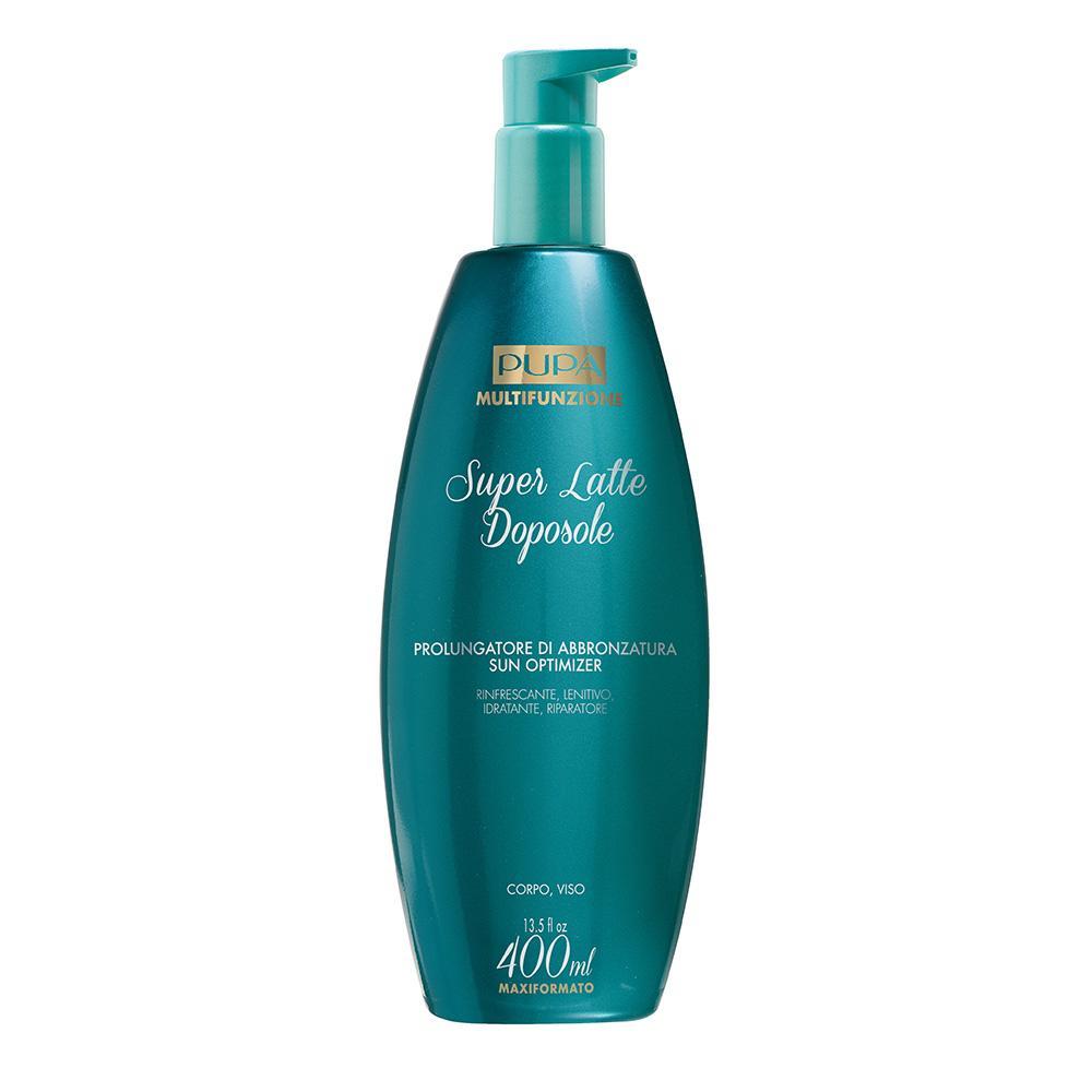 Latte solare protettivo PUPA SPF con filtri UVA/UVB, flacone da 400ml