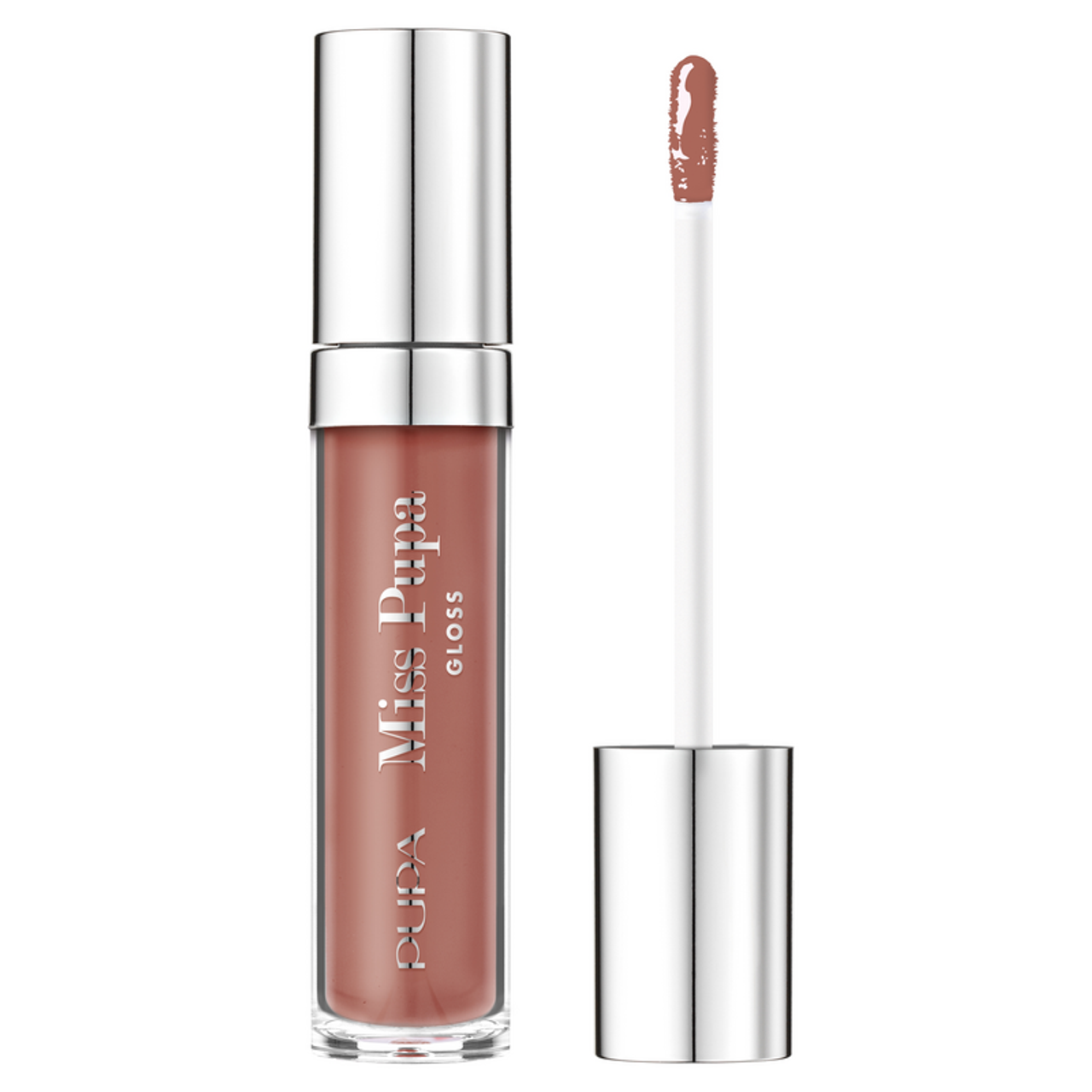 PUPA MISS PUPA GLOSS N.404 lucidalabbra liquido mauve/taupe con flacone aperto