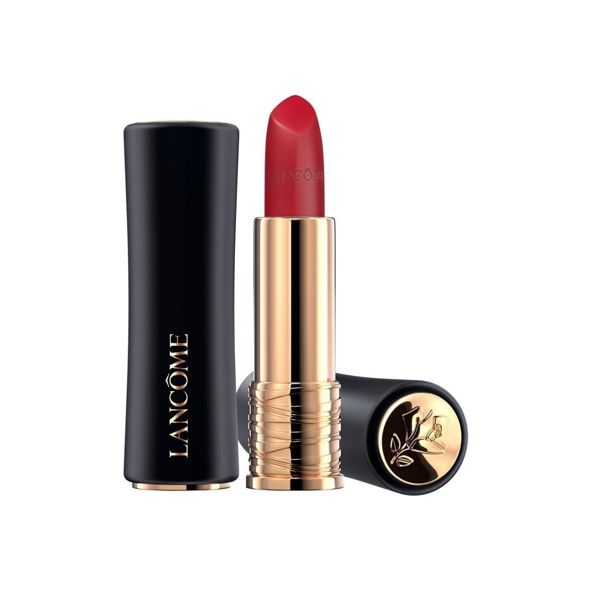 pupa lan.ross.l'abso rouge matte 082 - foto 1 PUPA L'Absolue Rouge Matte rossetto tubo dorato applicatore su sfondo bianco