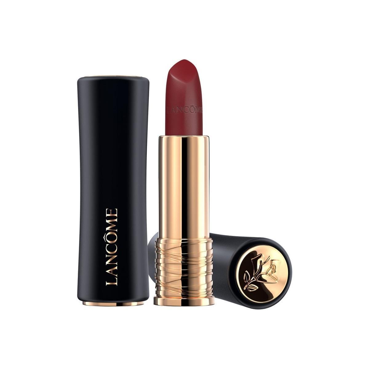 lancome lan.ross.l'abso rouge matte 507 - foto 1 Lancôme L'Absolu Rouge Matte 507 rossetto rosso scuro ciliegia con tubetto e tappo nero