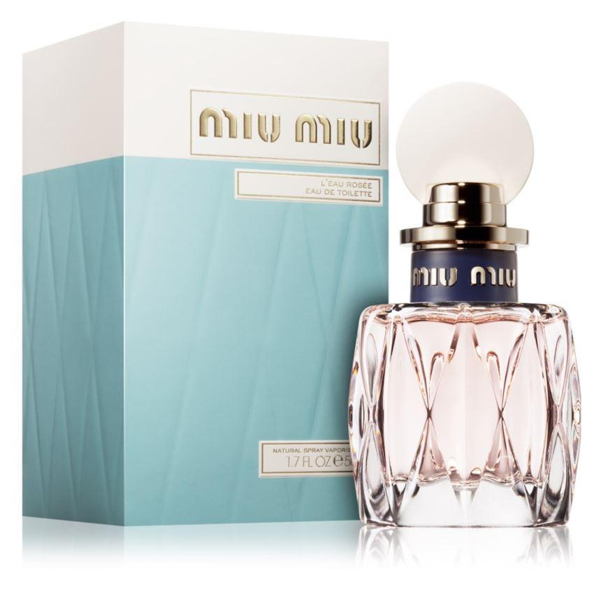 miu miu e.d.t.miu miu l'eau rosee 50 ml - foto 1