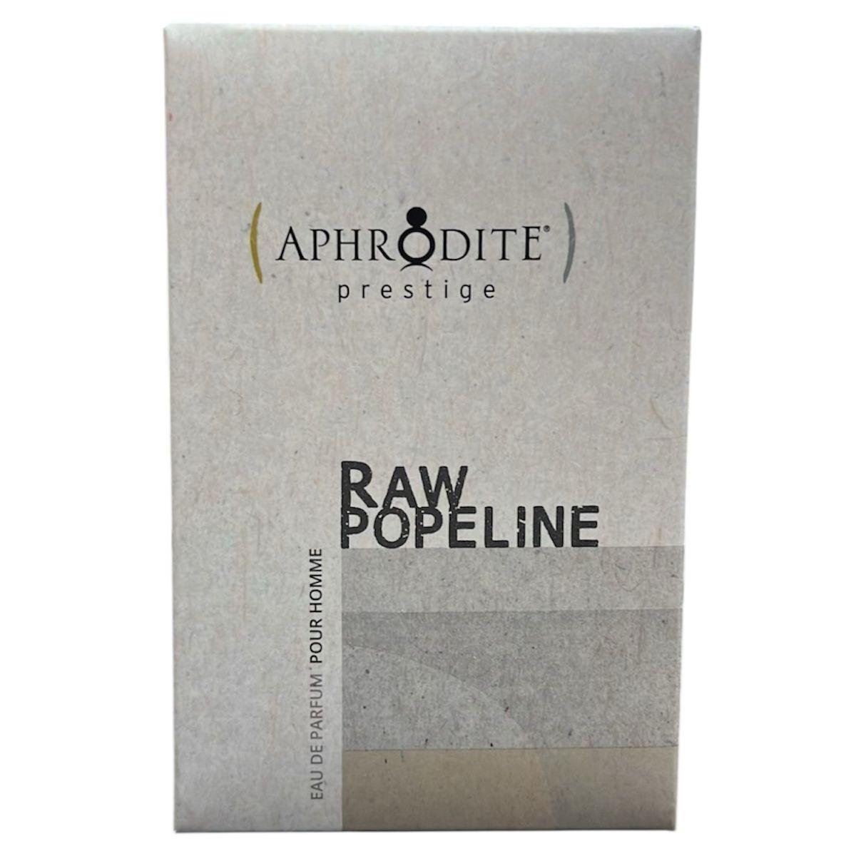 Confezione Aphrodite Raw Popeline 100 ml, scatola grigia con logo Aphrodite Prestige