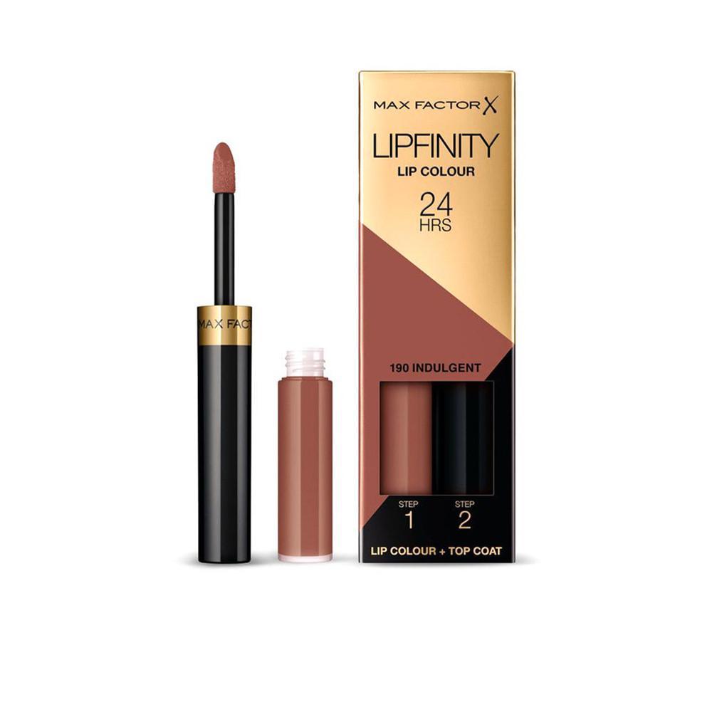 max factor m.factor lip finity n.088 - foto 1 Max Factor Lip Finity N.088 rossetto marroncino-bordeaux con top coat e applicatore