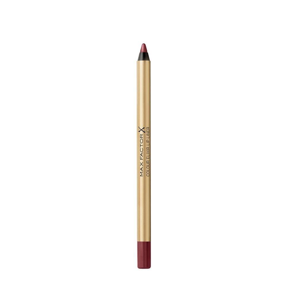 Matita per labbra MAX FACTOR Restage 30, colore bordeaux, corpo oro