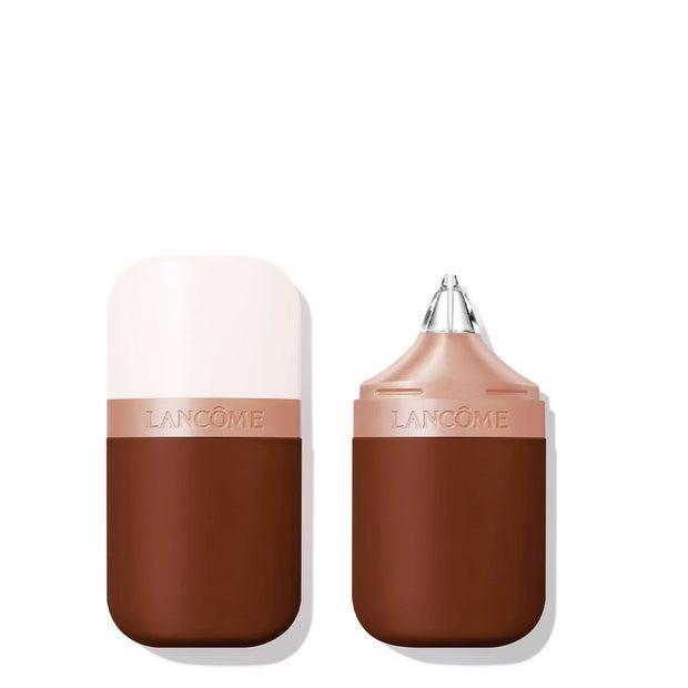Fondotinta Lancôme Idole Skin Tint 56C in confezione e senza tappo, due angolazioni