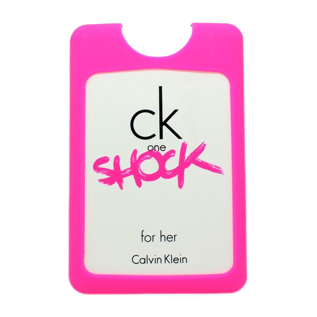 calvin klein e.d.t.ck one shock her 20 ml - foto 1