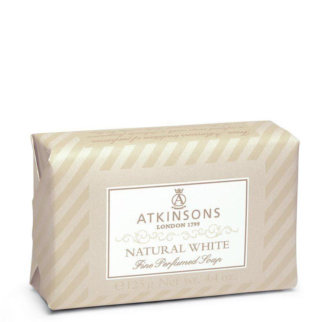 Sapone profumato Atkinsons N.White formato da 125 grammi