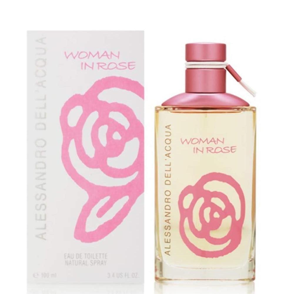 woman in rose e.d.t.dell'acqua w.rose v.100m - foto 1