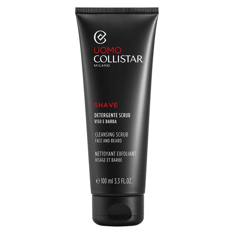collistar collistar uomo d.barba ton.100 - foto 1 Collistar Uomo Detergente Barba 100ml - tubo nero con etichette in rosso e bianco