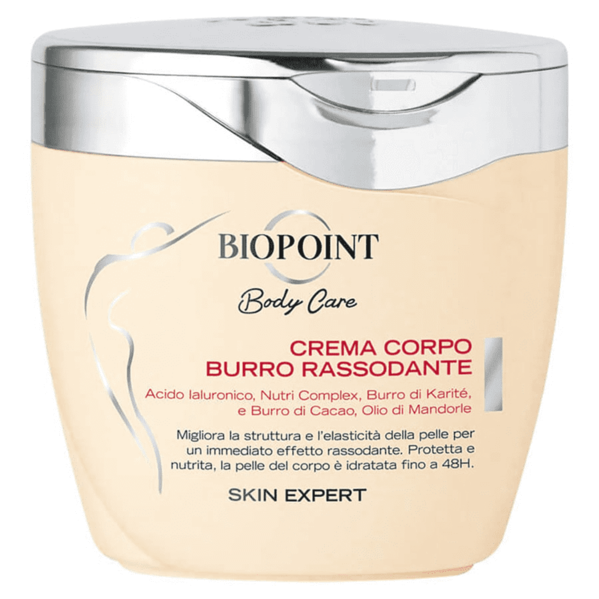 biopoint biopoint body care crema corpo burro rassodante 300ml pv1622406 - foto 1