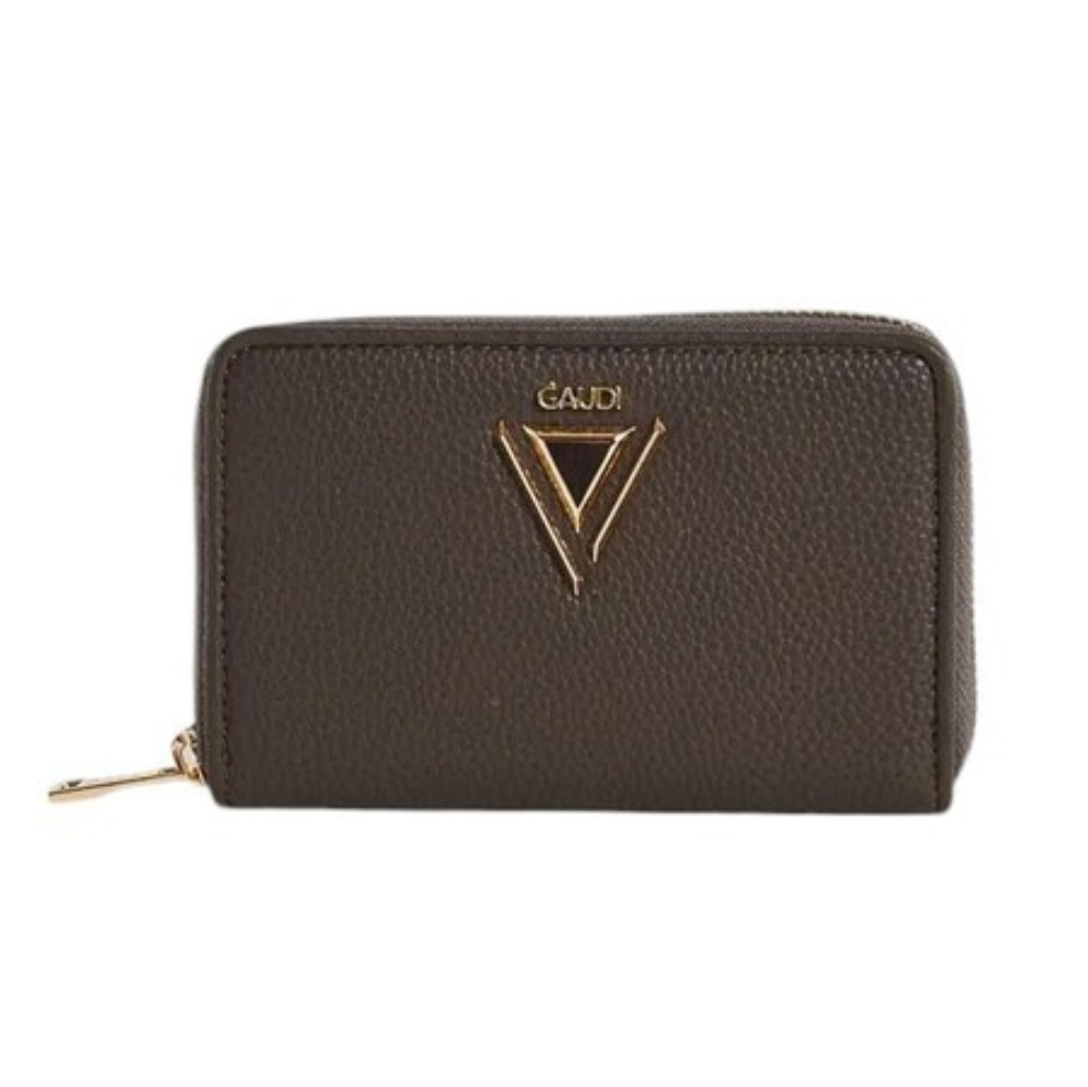 gaudi gaudi portafoglio bea winter small zip v5ai-12313 tan - foto 1