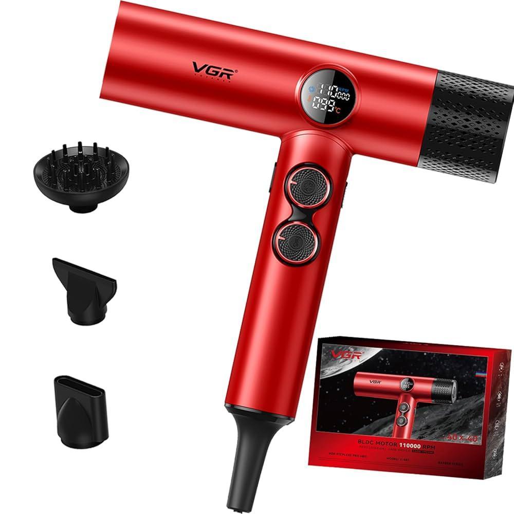 vgr vgr phon bldc motor 110000 rpm v-401 red - foto 1