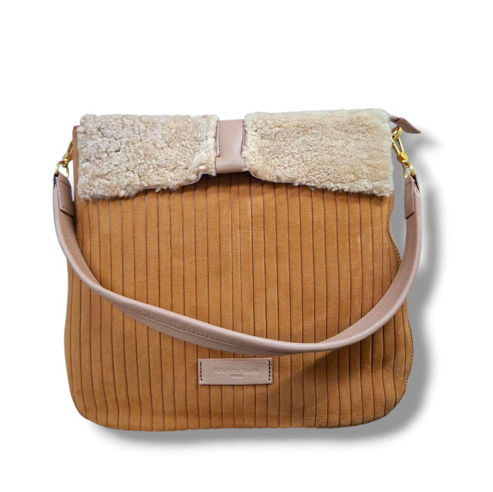 pelletteria veneta pelletteria veneta borsa donna nabuk e pelliccia nb25415 brandy - foto 1 pelletteria veneta pelletteria veneta borsa donna nabuk e pelliccia nb25415 brandy - foto 1