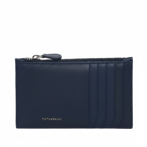 Portacarte vera pelle mo39-dm blu