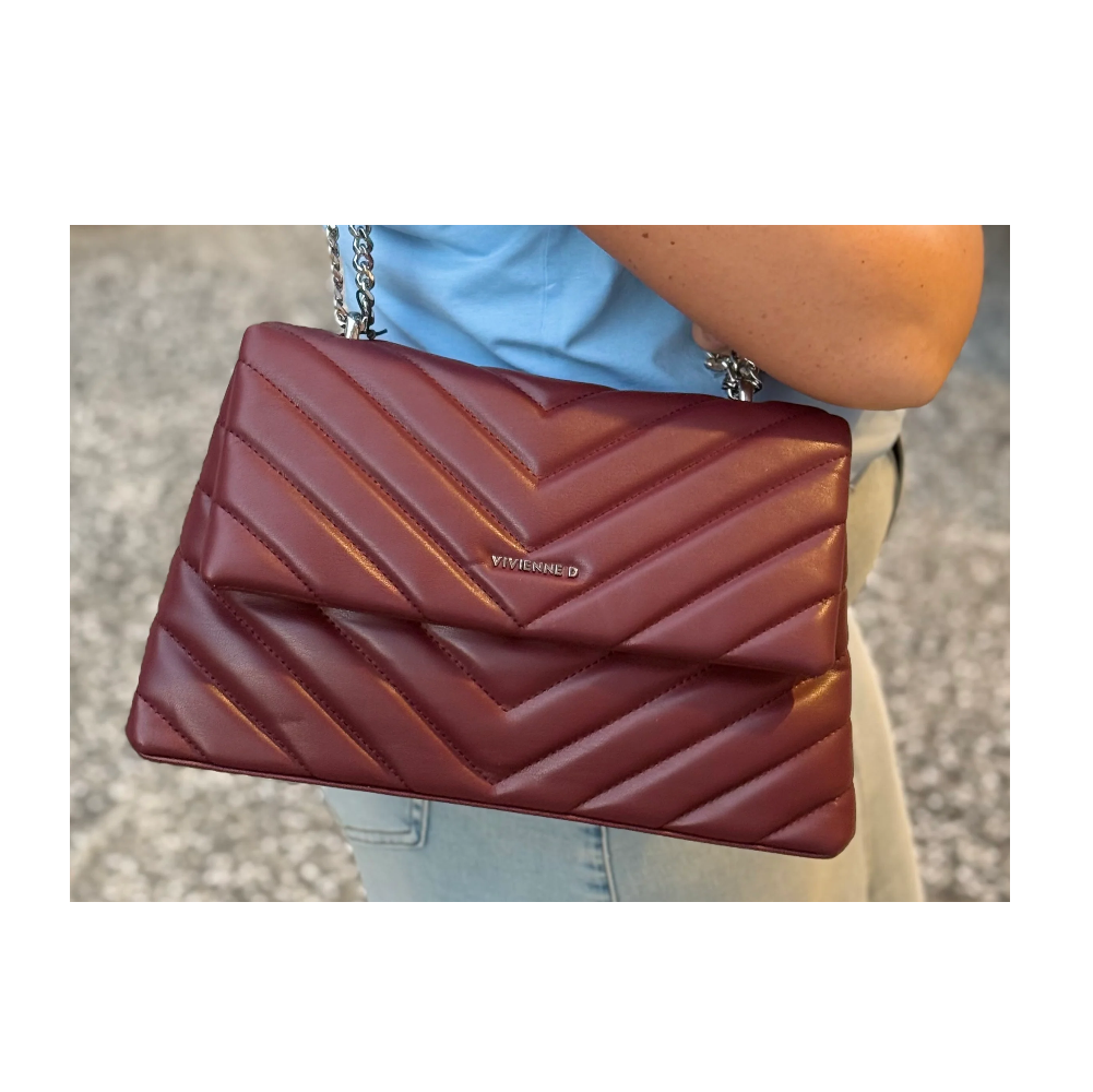 vivienne vivienne d borsa donna soft v178 bordeaux - foto 2