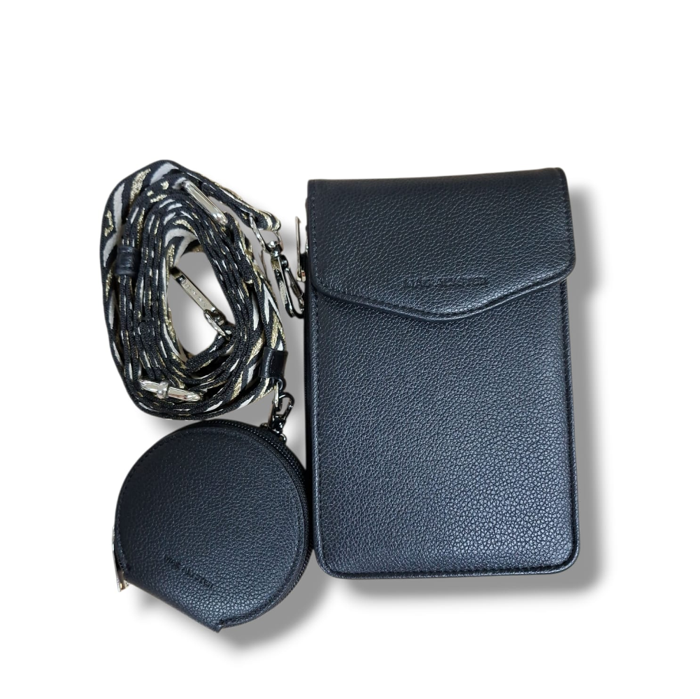 mac alyster mac alyster porta cellulare po-202 nero - foto 1