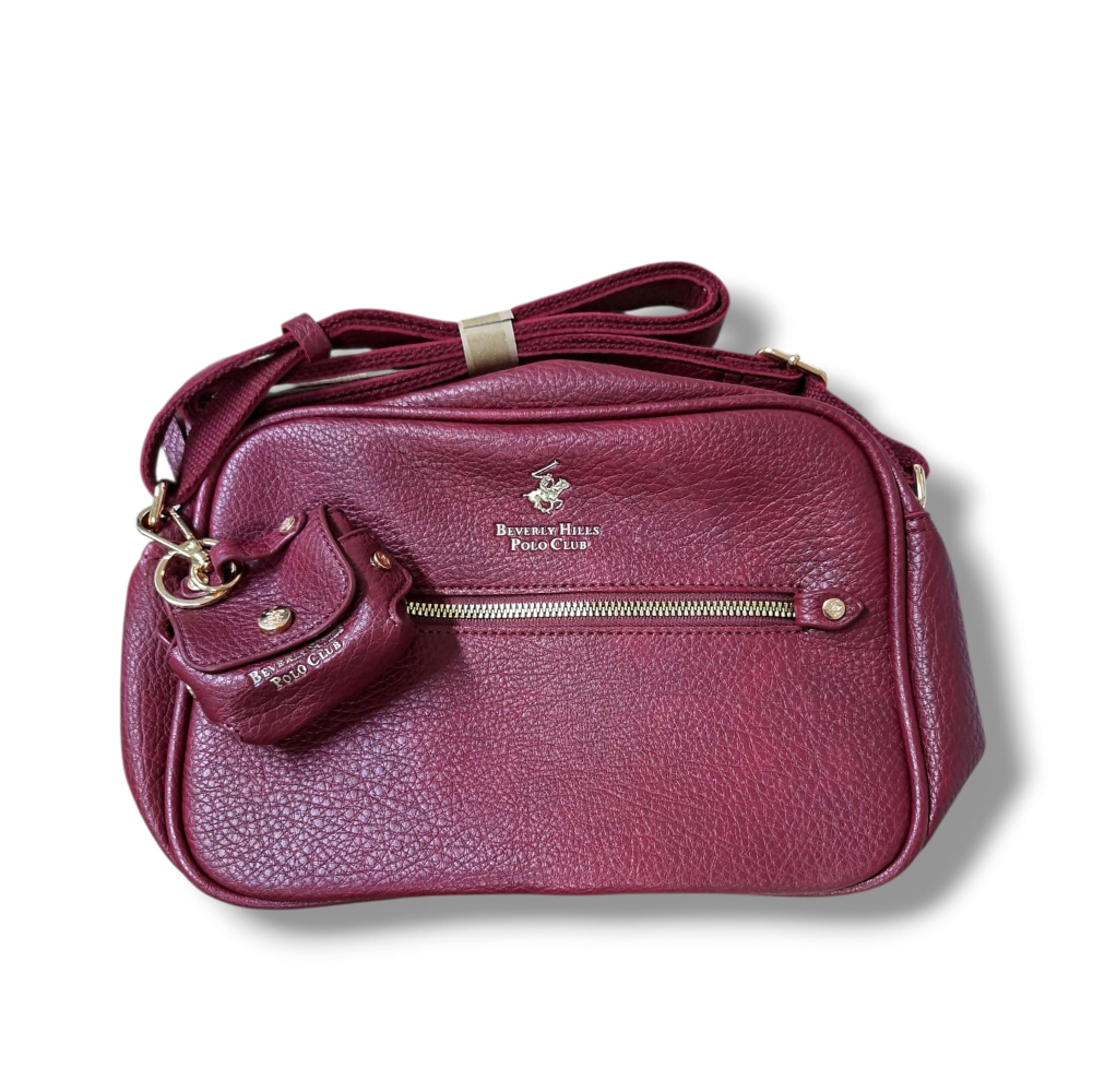 polo club beverly hills polo club borsa donna pu bh-4356 bordo - foto 1