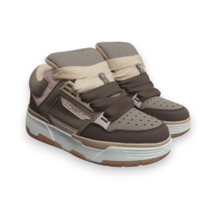 Sneakers choco-brown-nude nami4001 36