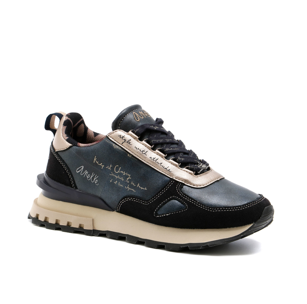 anekke anekke sneaker urban donna lisboa 413 navy 41380 37 - foto 1