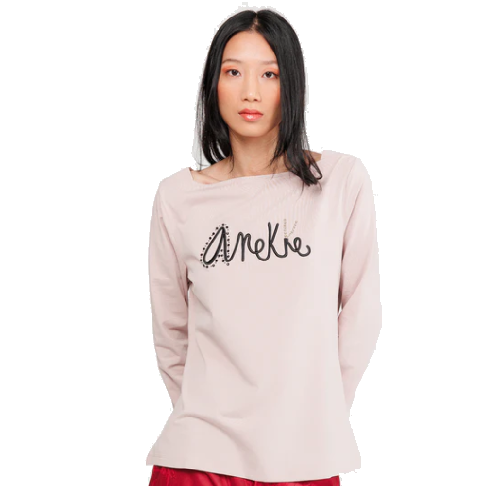 anekke anekke t-shirt manica lunga donna rosa 41281-529 large - foto 1