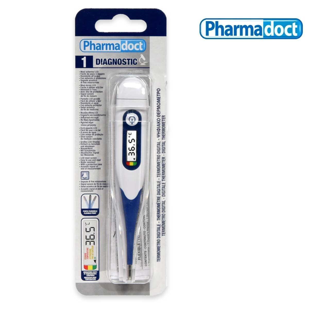 pharmadoc pharmadoct termometro digitale il blister ref. 078064 - foto 1