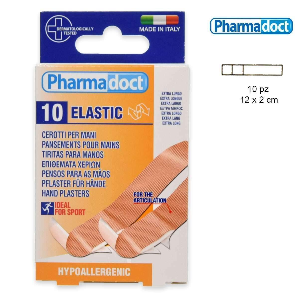 pharmadoc pharmadoct cerotti dito in cotone elastico extension 10pz 78016 - foto 1