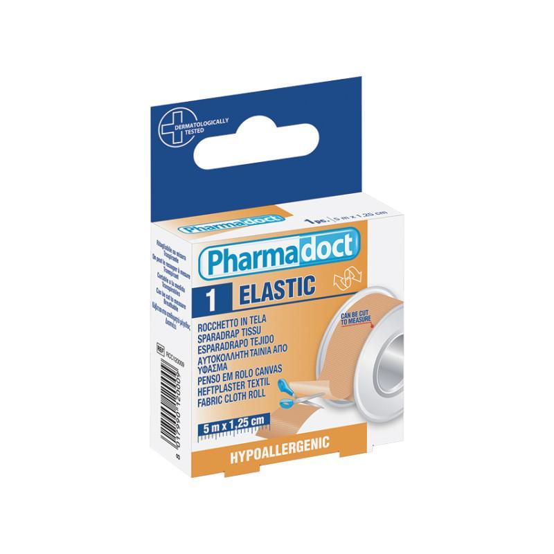 pharmadoc pharmadoct rocchetto tela 5 cm x 1,25cm-box da 18pz 78030 - foto 1