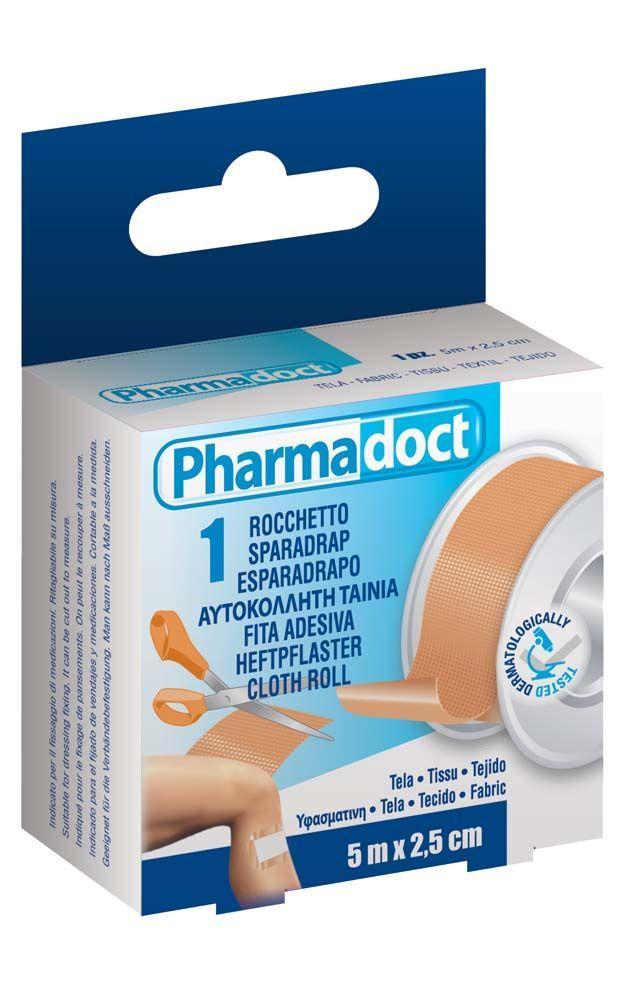 pharmadoc pharmadoct rocchetto tela 5 cm x 2,5cm 78031 - foto 1