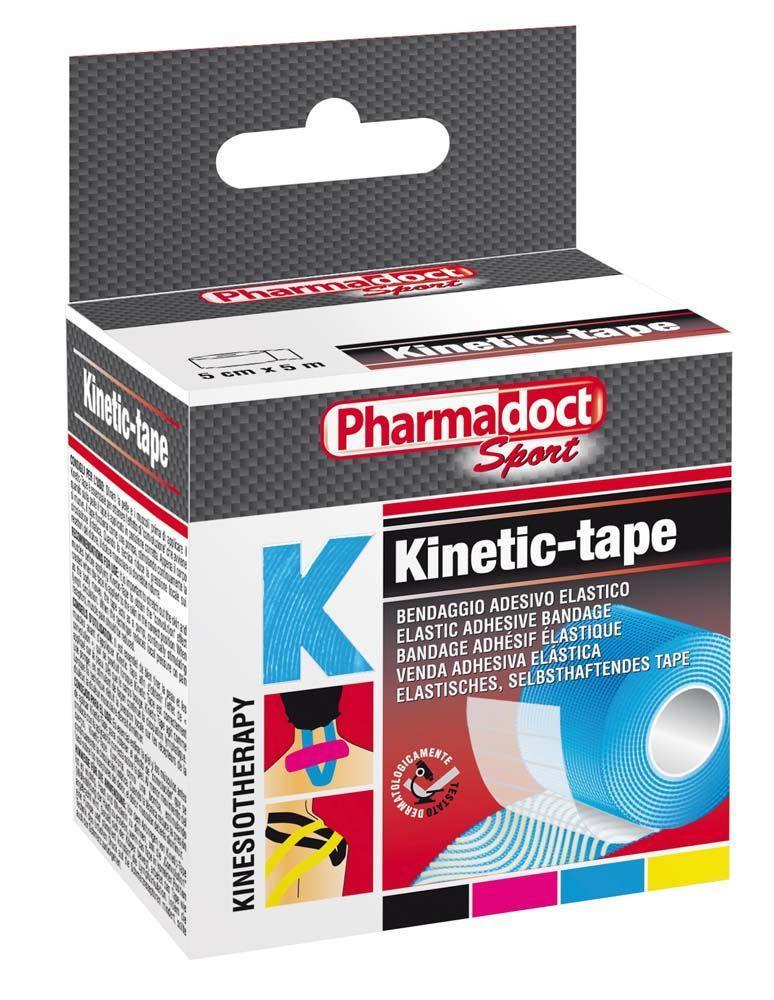 pharmadoc pharmadoct primo soccorso benda kinetic blu 5mx5cm 1pz 78194 - foto 1 pharmadoc pharmadoct primo soccorso benda kinetic blu 5mx5cm 1pz 78194 - foto 1