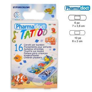 T tattoo effect 16 cerotti x bambini storia di pinocchio 78079