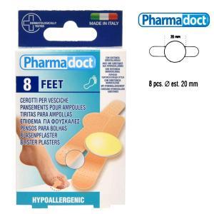 T piedi idrocolloidali per vesciche anti urto 8pz. 78196