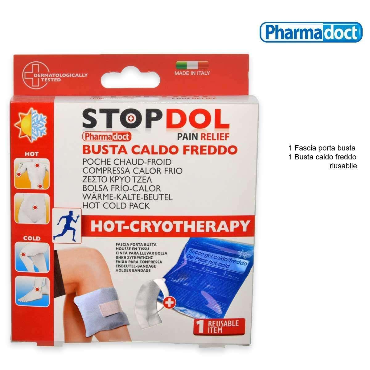 pharmadoc pharmadoct busta caldo freddo + fascia 78181 - foto 1