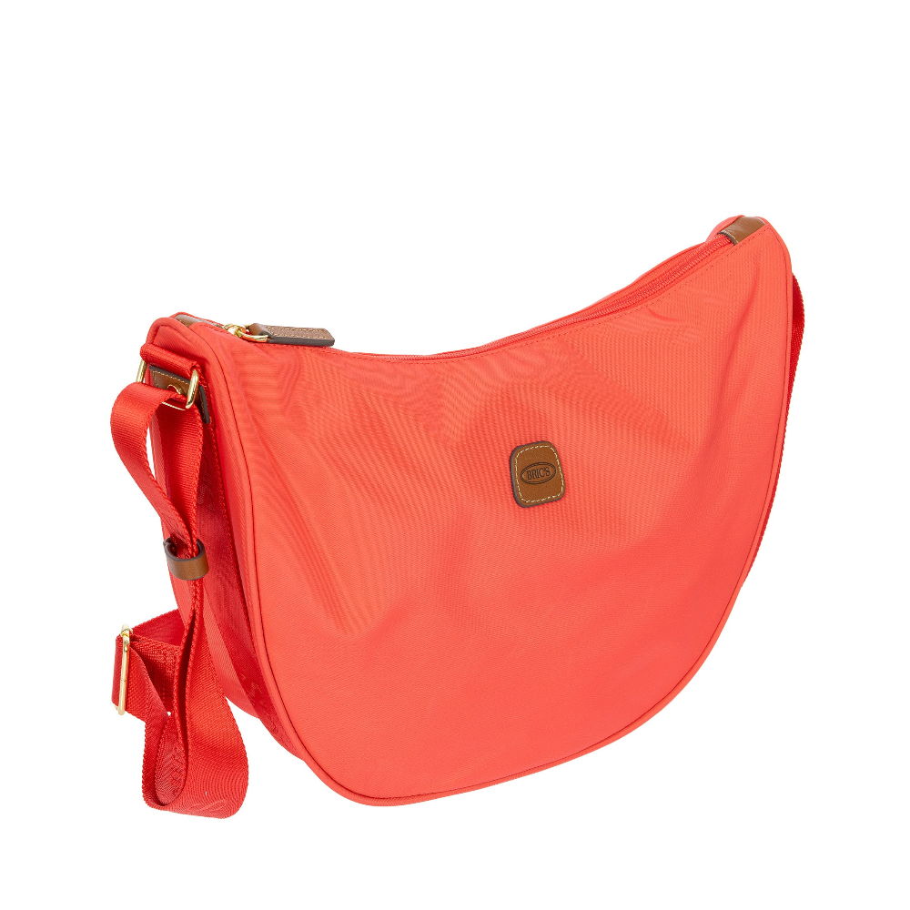 bric's bric's x-collection borsa mezzaluna m bxg45052.209 poppy - foto 1